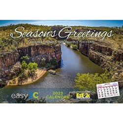 Easy-2C Wall Calendar 324x220mm Month To View