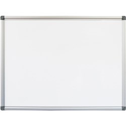 Rapidline Porcelain Whiteboard 1200W x 1200mmH Aluminium Frame