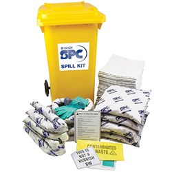 SPC Mobile Spill Kit Large Oil Only 240L White