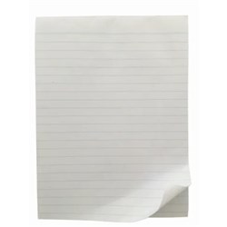 Writer Recycled Pad A4 Ruled 50 Sheets